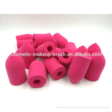 Hydrophilic makeup bullet sponge applicator
